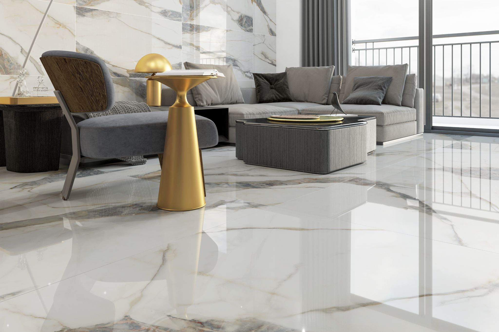 CARRELAGE VICTORIA BRILLANT 120X120