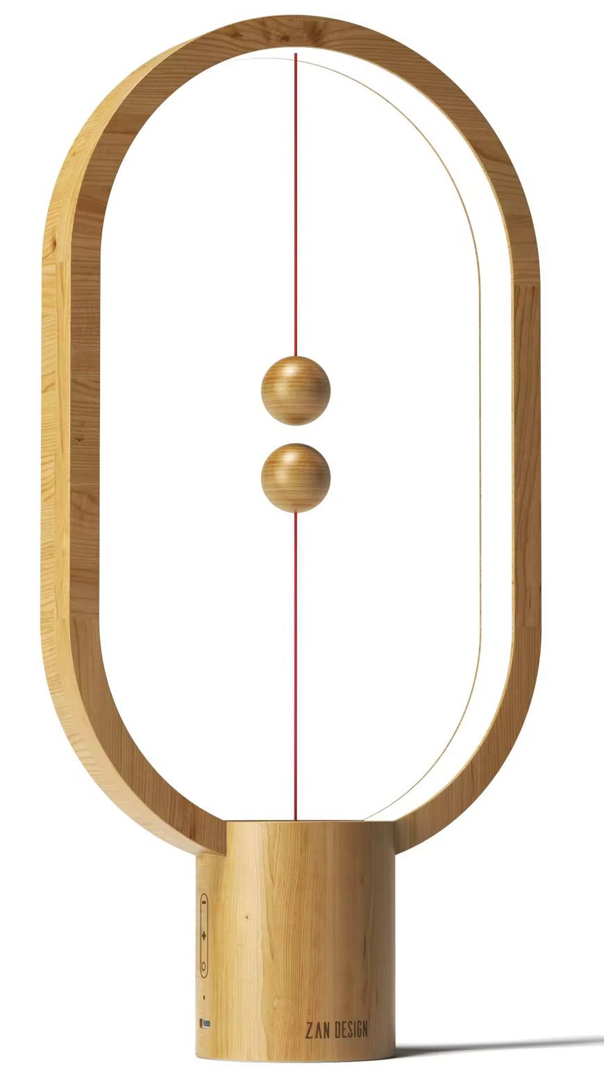 LAMPE HENGPRO COULEUR BOIS GRANDE TAILLE
