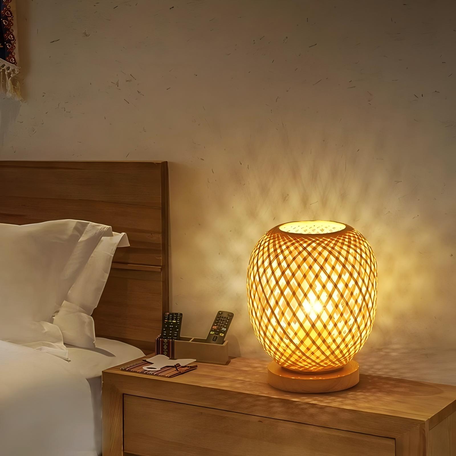 LAMPE EN BAMBOU QUITO