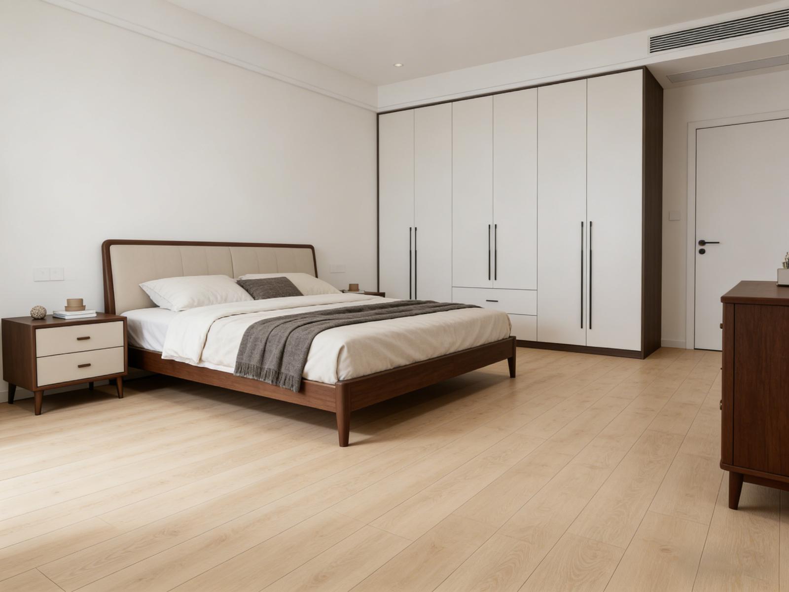 PARQUET STRATIFIE CHENE CLAIR 8MM AC5