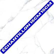 Echantillon carrelage CALACATTA blanc brillant marbré 15cm*15cm