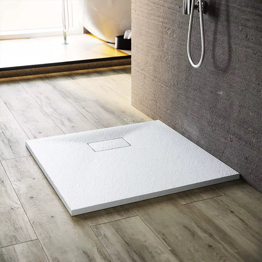 Receveur de douche extra-plat en SMC 90x90 cm - Antidérapant