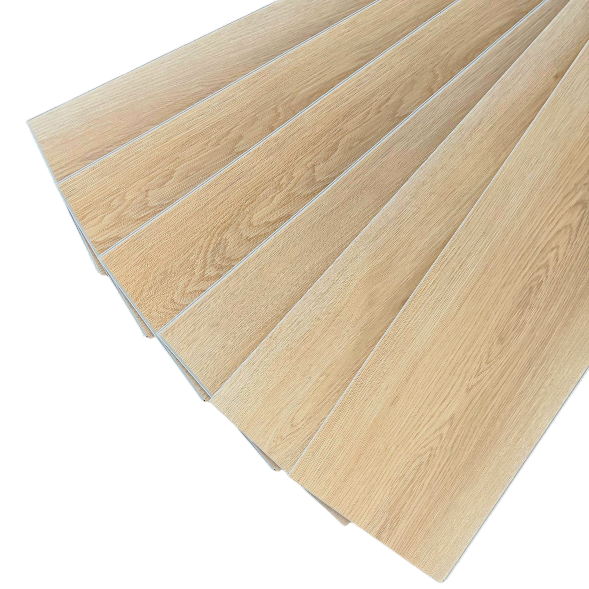 LAME PVC CLIPSABLE BOIS CLAIR (5,5mm d'épaisseur) sous-couche intégrée, garantie 20ans