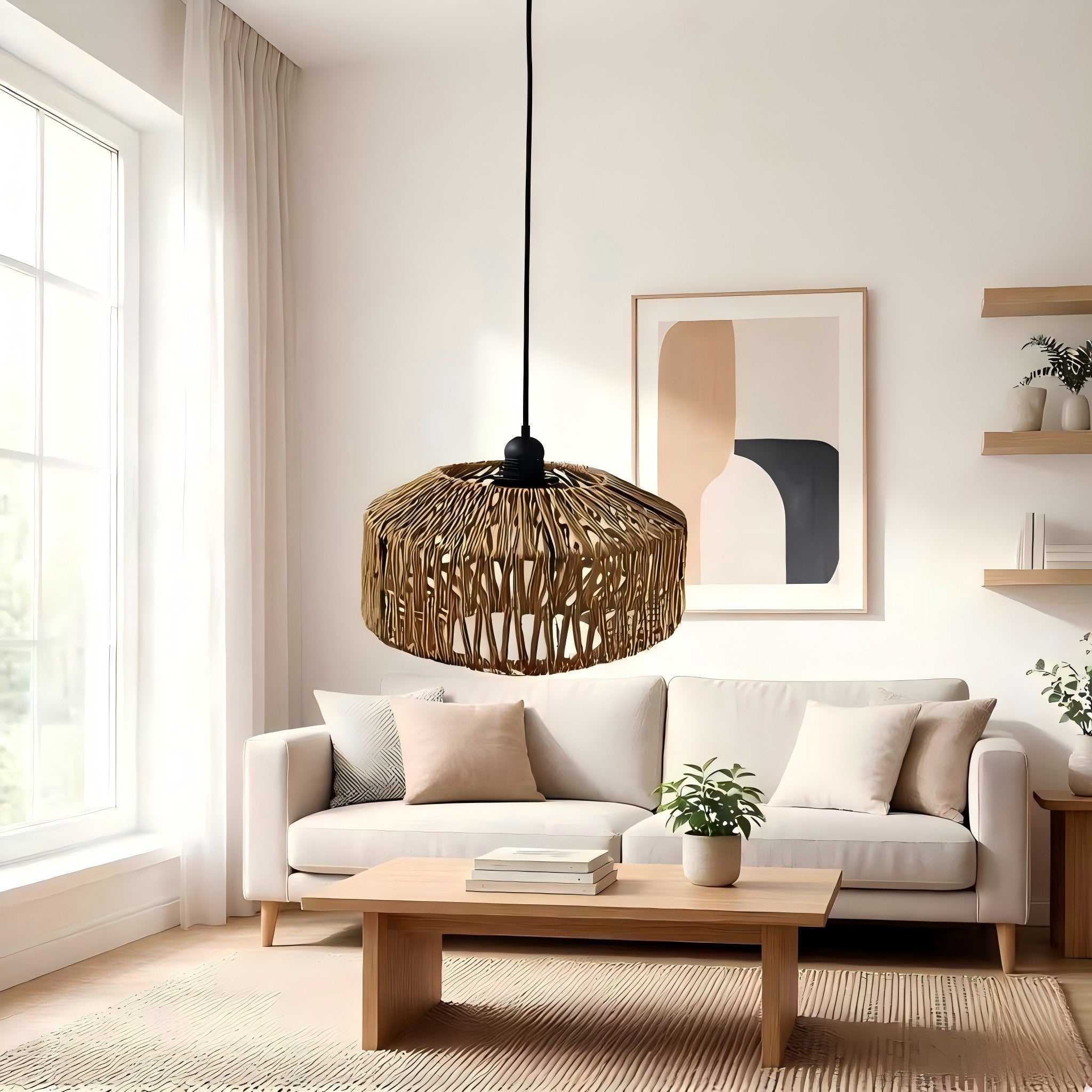 Suspension Sahara– Suspension décorative naturelle