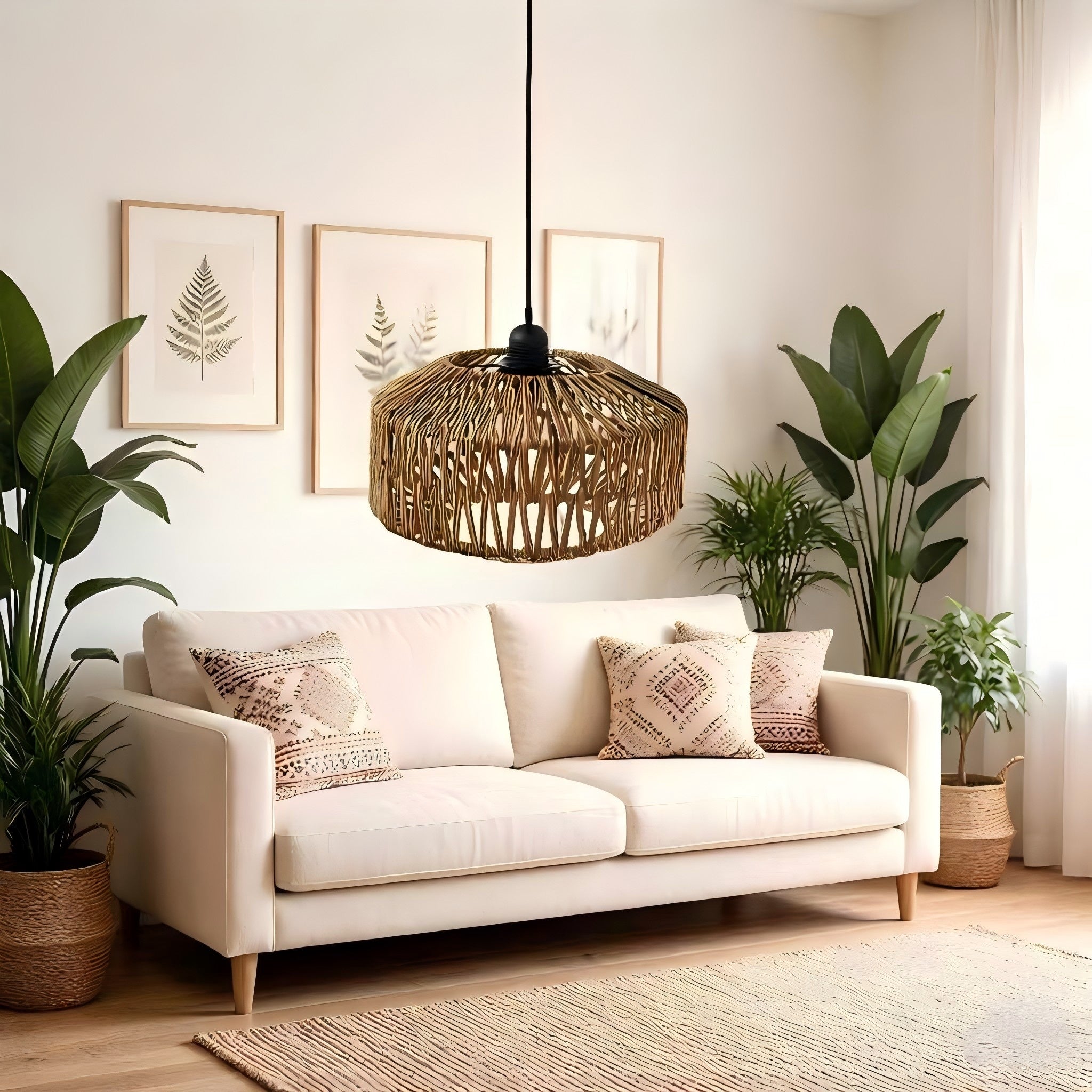 Suspension Sahara– Suspension décorative naturelle