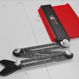 Jauge de contour verrouillable, règle de mesure multi-angle et guide de perçage - ELAB Tools®