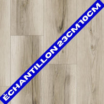 ECHANTILLON LAME PVC BOIS CLAIR NUANCE 23cm*10cm*5,5mm